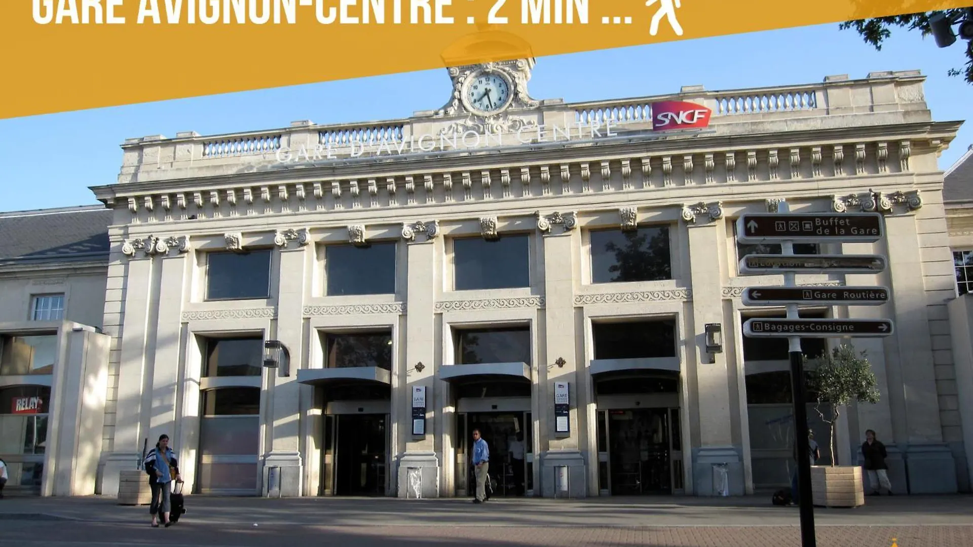 Le Rive Droite - Gare Centre - Wifi - Terrasse - Face Remparts Apartment Avignon France